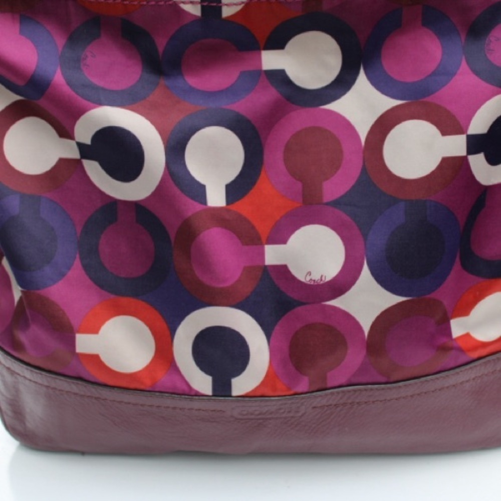 Coach Multi color signature logo hobo bag - Picture 10 of 15